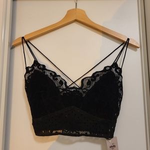 Free People Lace Bralette - S